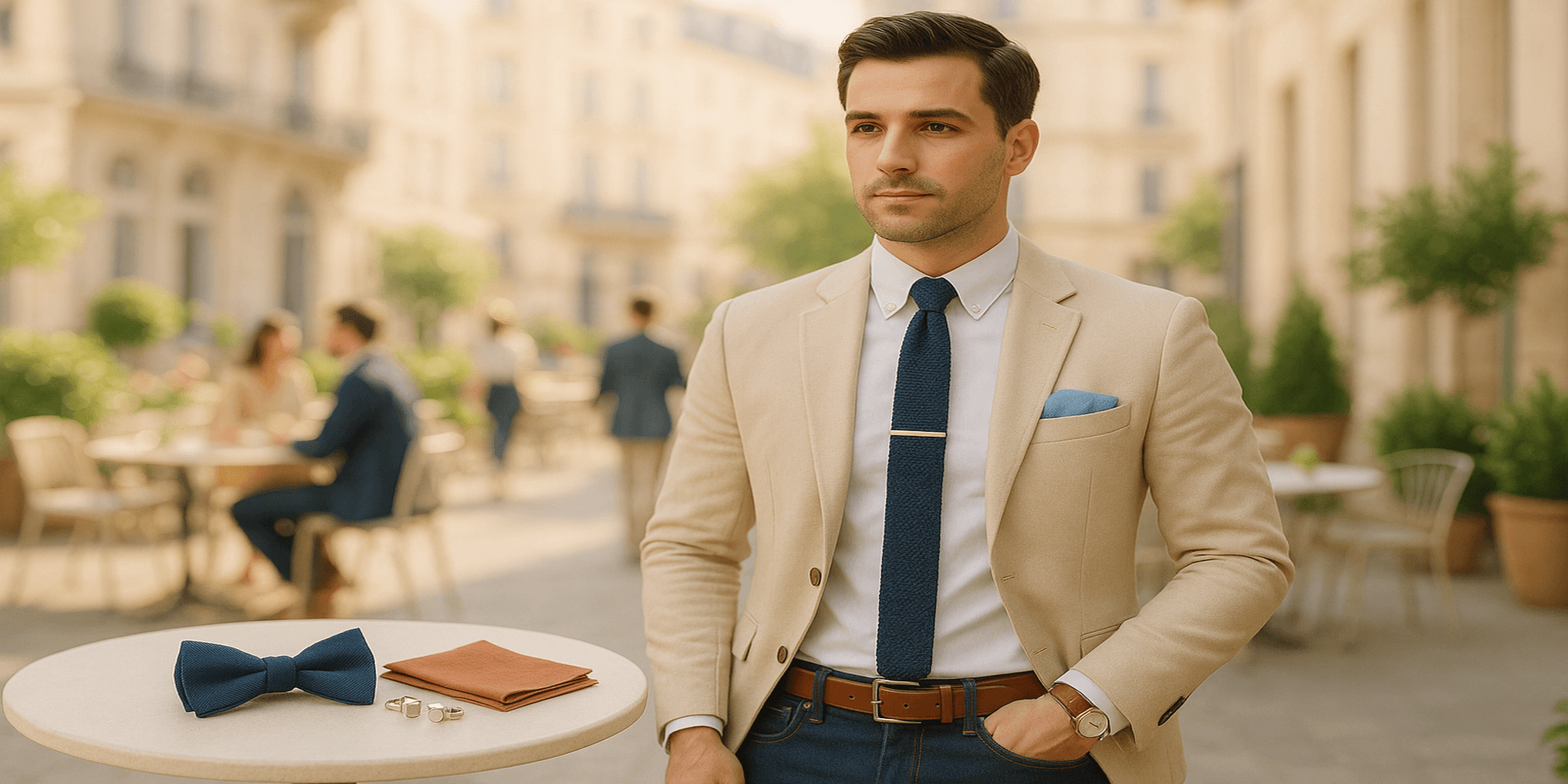 Quels accessoires de costume choisir pour un look chic en week-end ?