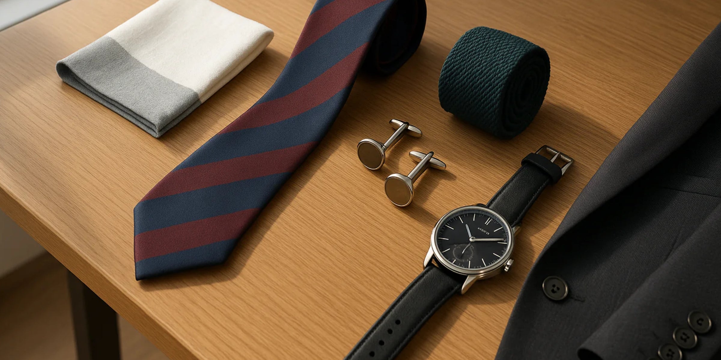 Quels accessoires de costume choisir pour un look homme élégant au bureau ?