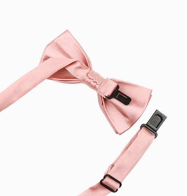 Noeud Papillon Rose Dragée Enfant en Polyester