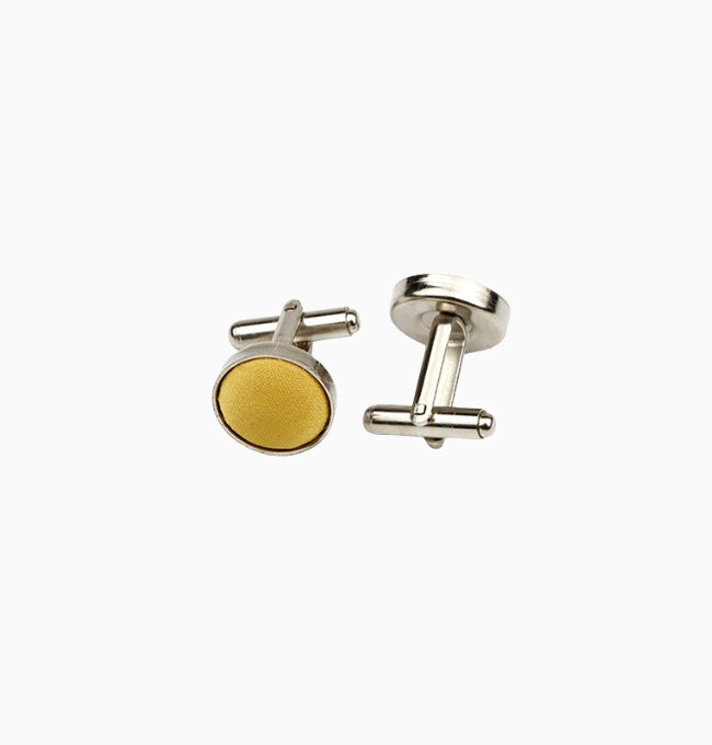 Boutons de Manchette Doré Antique en Polyester