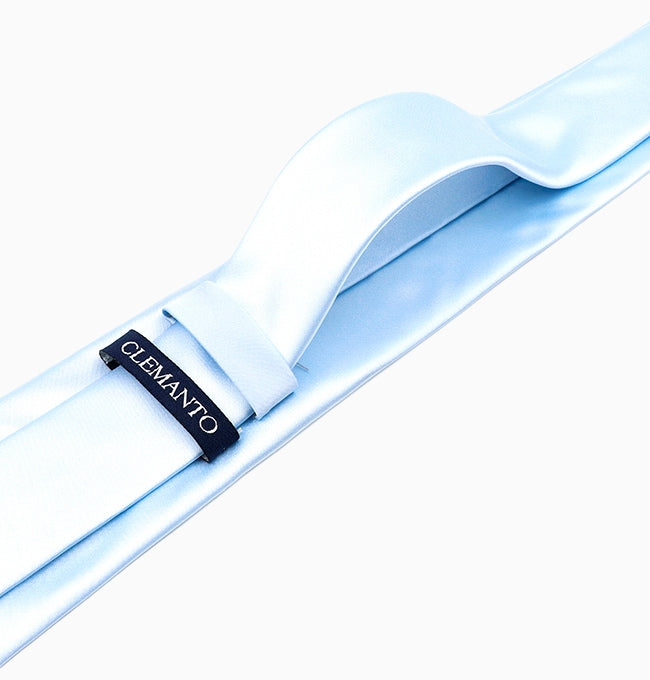 Cravate Bleu Pétrole Homme en Polyester