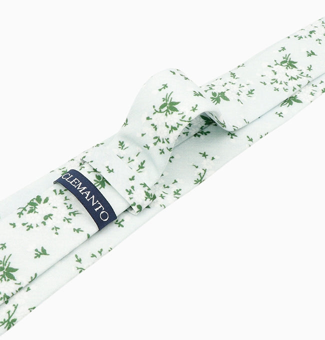 Cravate Liberty Bleu Ciel Cerinthe Homme en Coton