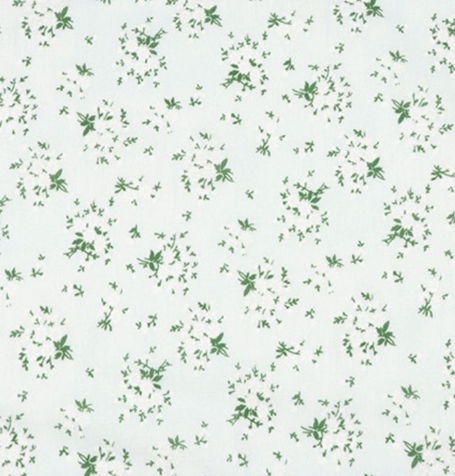Motif Liberty Bleu Ciel Cerinthe en Coton