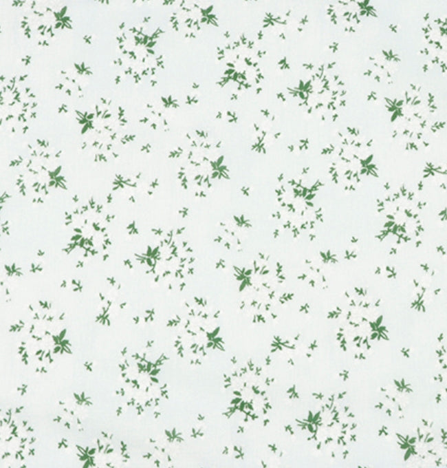 Motif Liberty Bleu Ciel Cerinthe en Coton