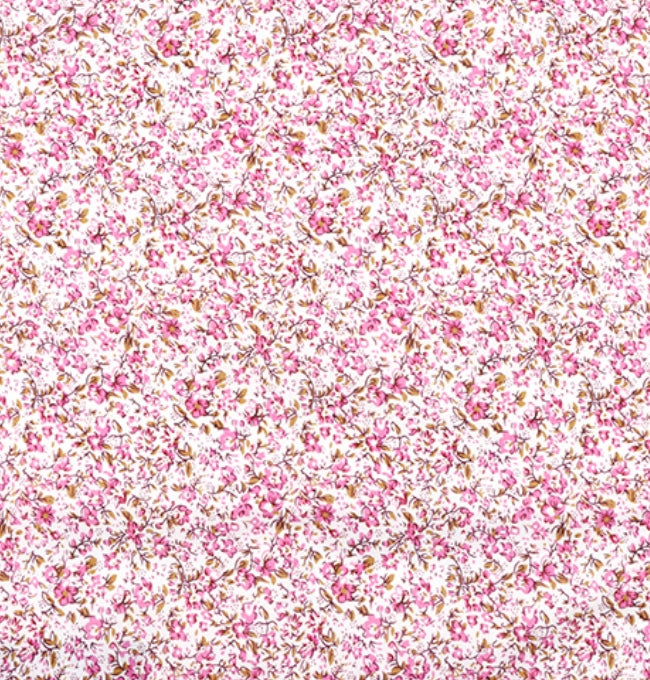 Motif Liberty Rose Magnolia en Coton