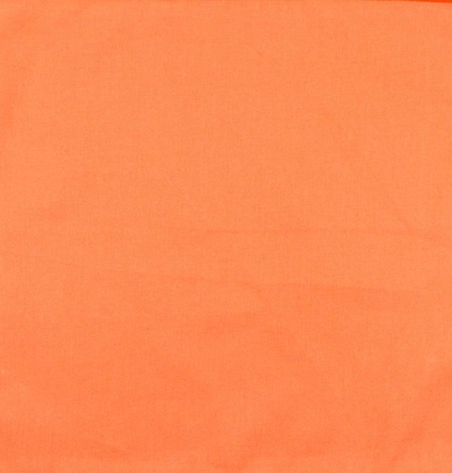 Motif Orange en Coton Côtelé