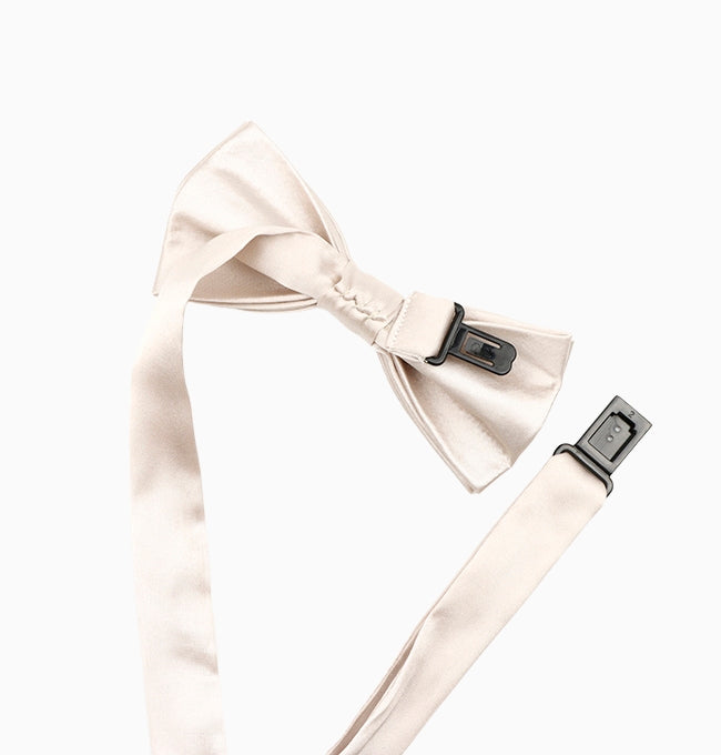 Noeud Papillon Beige Enfant en Polyester