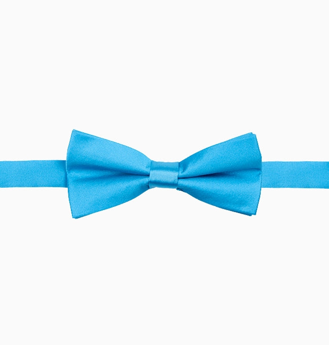 Noeud Papillon Bleu Azur Enfant en Polyester