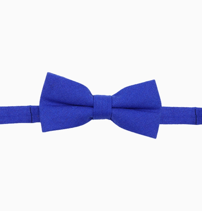 Noeud Papillon Bleu Céleste Enfant en Lin
