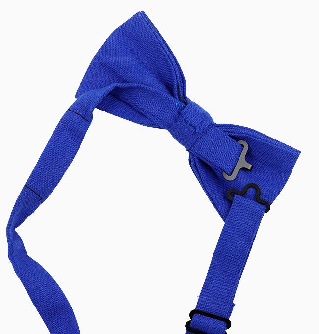 Noeud Papillon Bleu Céleste Homme en Lin