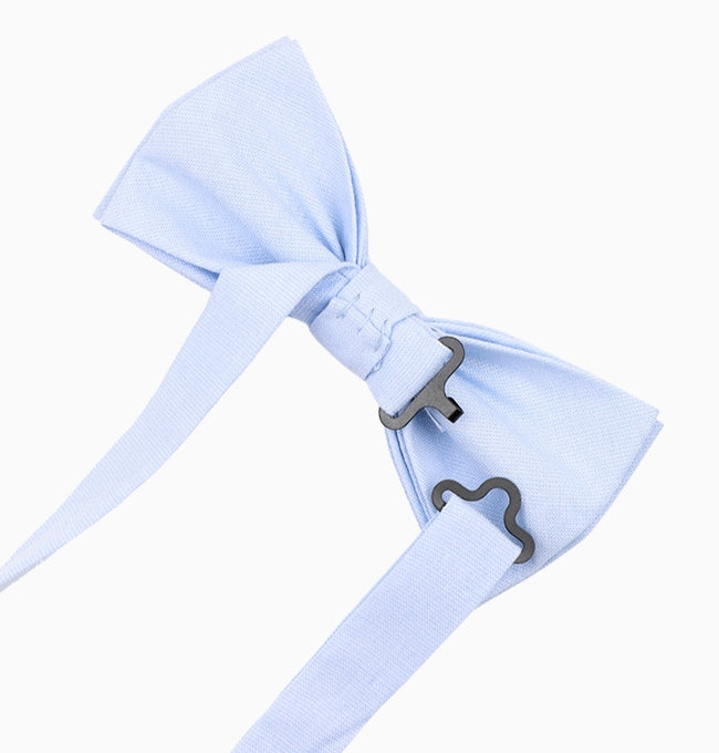 Noeud Papillon Bleu Ciel Homme en Coton