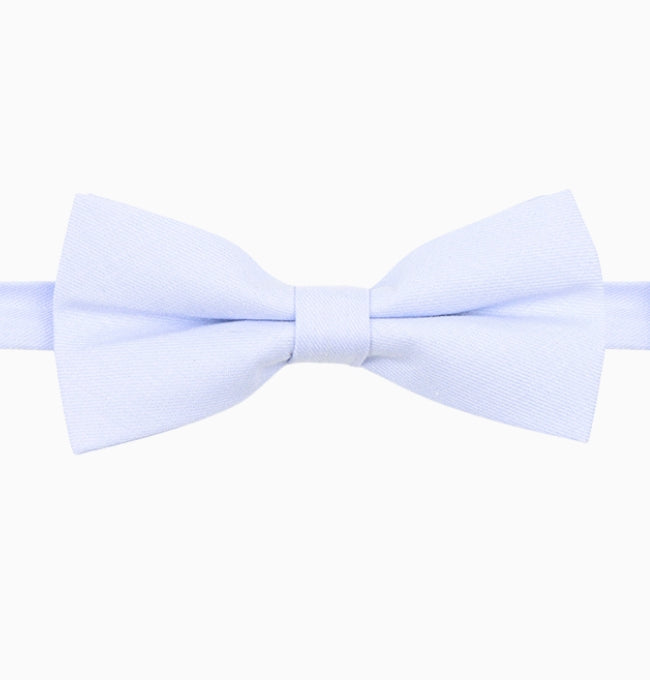 Noeud Papillon Bleu Clair Homme en Coton Côtelé