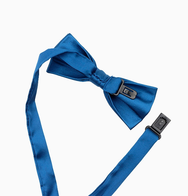 Noeud Papillon Bleu Cobalt Enfant en Polyester