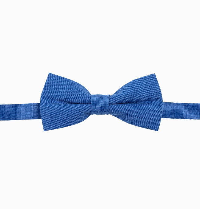 Noeud Papillon Bleu Marine Enfant en Coton