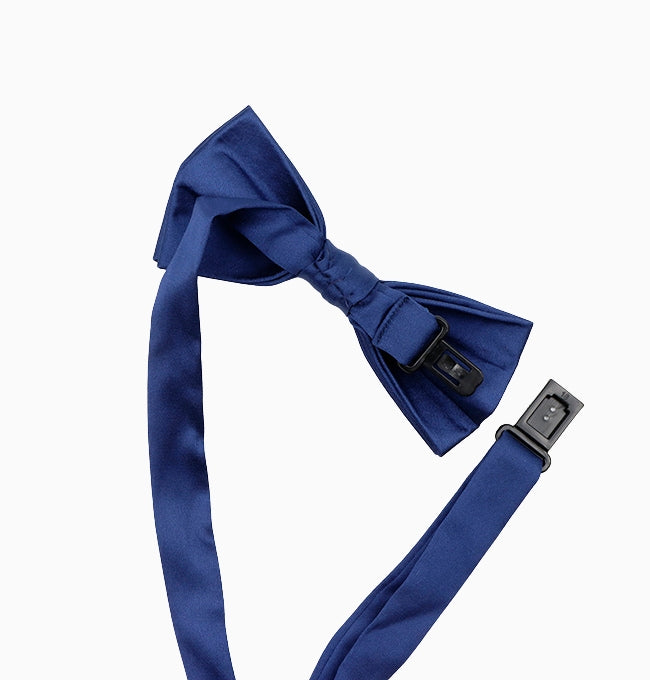 Noeud Papillon Bleu Nuit Enfant en Polyester