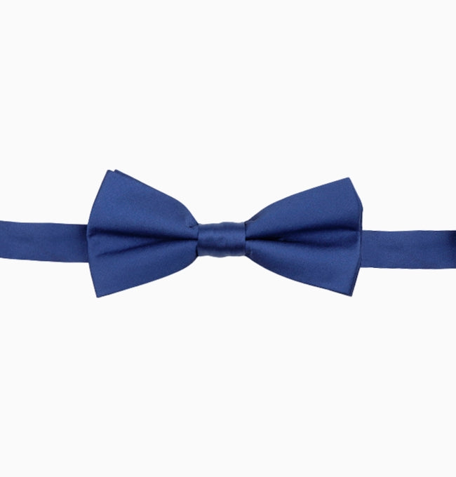 Noeud Papillon Bleu Nuit Enfant en Polyester