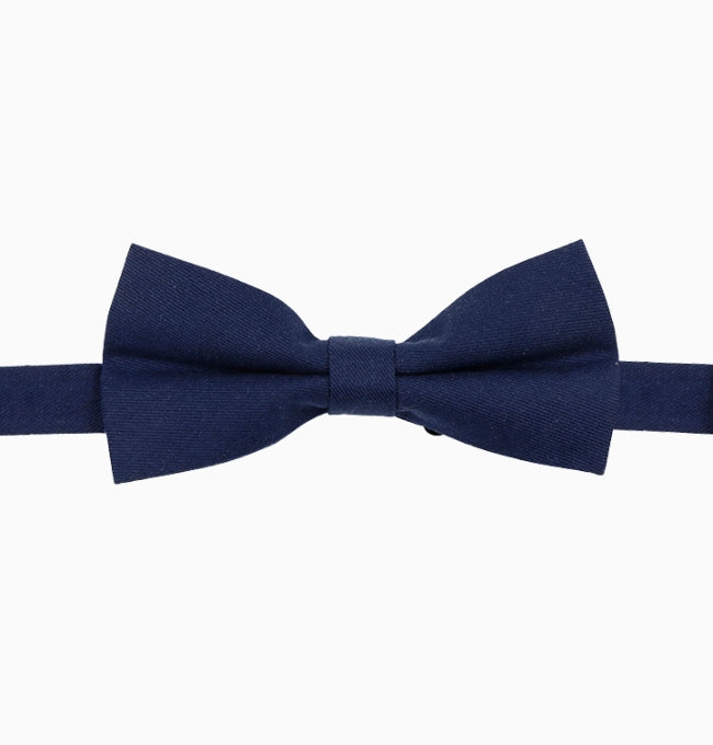 Noeud Papillon Bleu Nuit Homme en Coton Côtelé