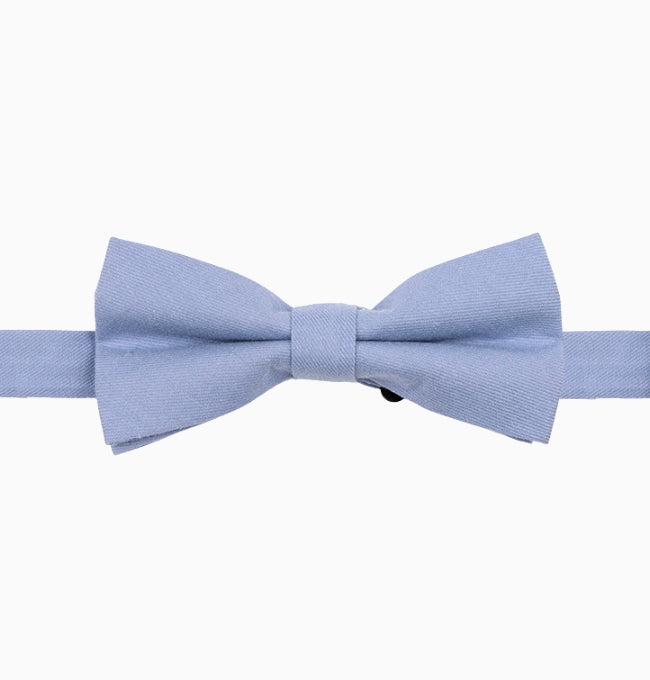 Noeud Papillon Bleu Pétrole Homme en Coton Côtelé