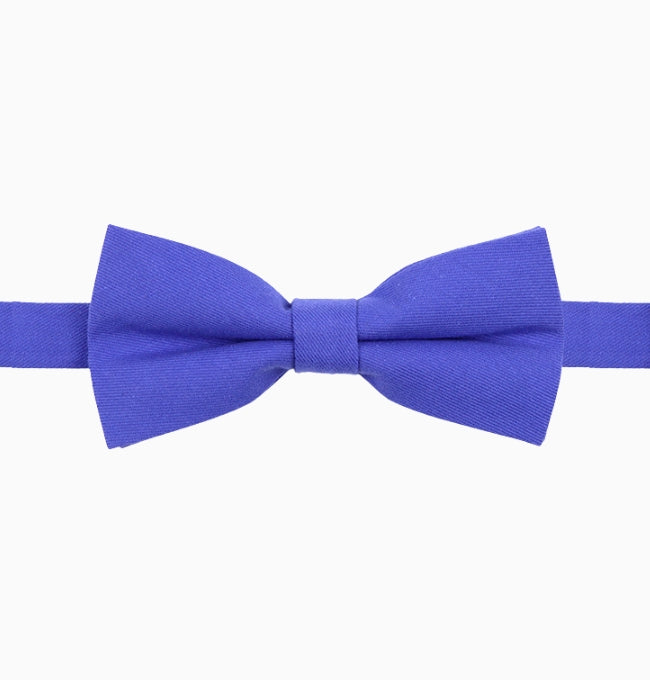 Noeud Papillon Bleu Royal Homme en Coton Côtelé