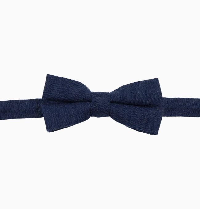 Noeud Papillon Bleu Roi Enfant en Lin