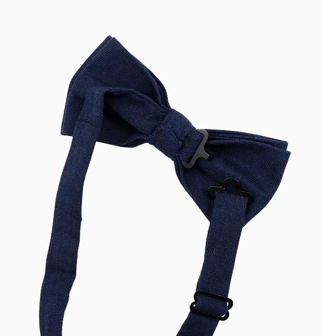 Noeud Papillon Bleu Roi Homme en Lin