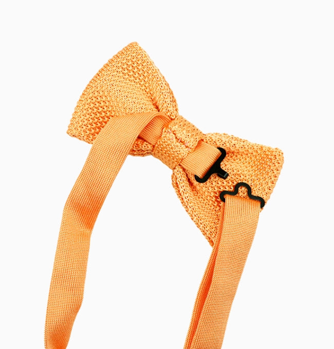 Noeud Papillon Doré Homme en Tricot