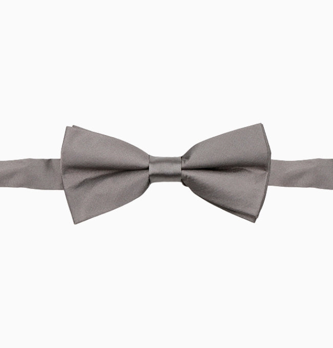 Noeud Papillon Gris Clair Enfant en Polyester