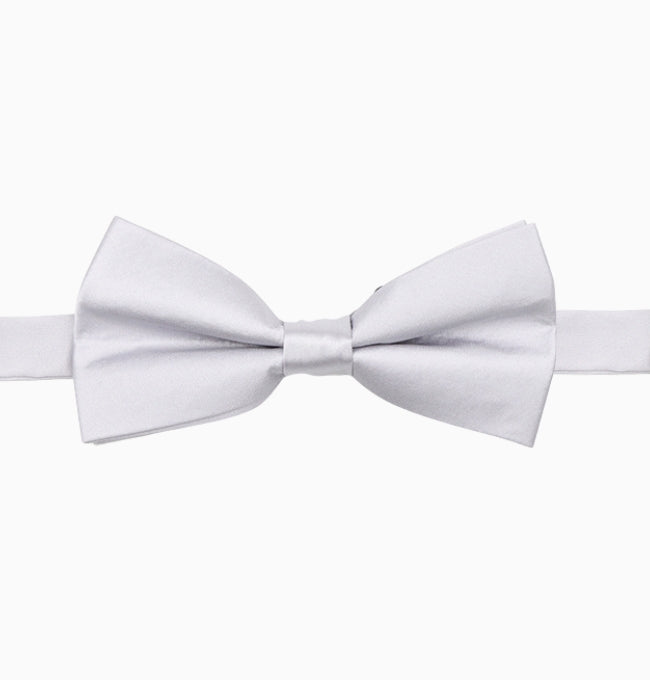 Noeud Papillon Gris Homme en Polyester