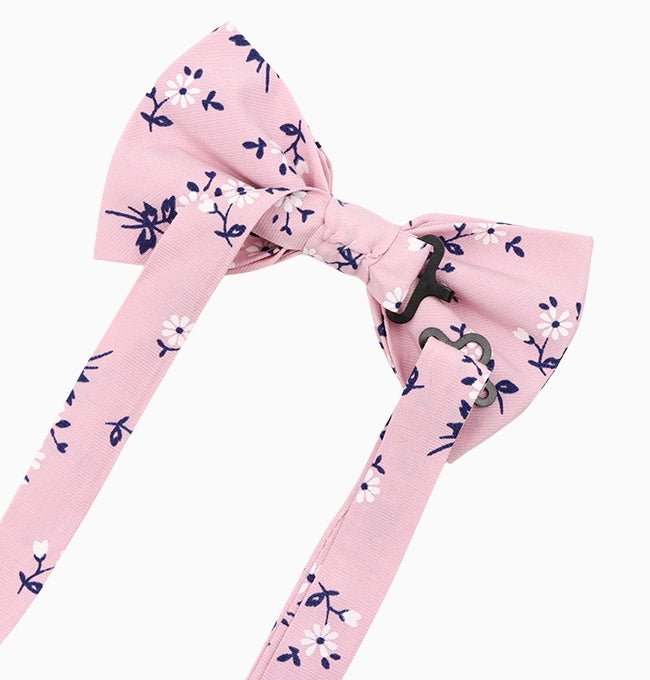 Noeud Papillon Liberty Rose Glaïeul Homme en Coton