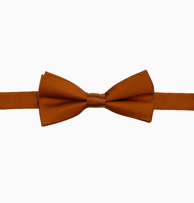 Noeud Papillon Marron Chocolat Enfant en Polyester