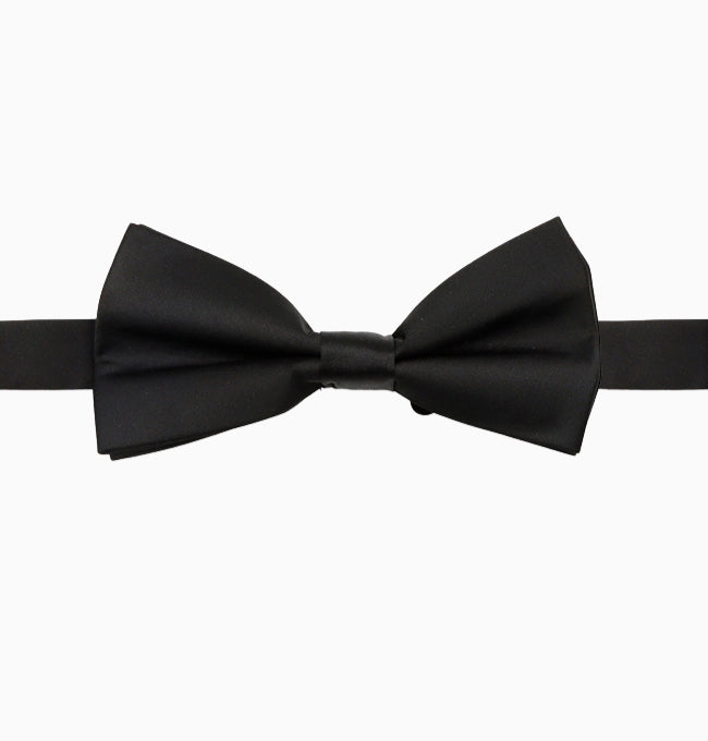 Noeud Papillon Noir Homme en Polyester