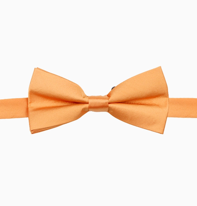 Noeud Papillon Orange Brûlé Homme en Polyester