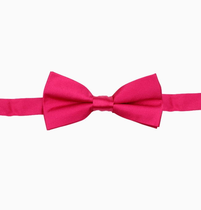 Noeud Papillon Rose Fuchsia Enfant en Polyester