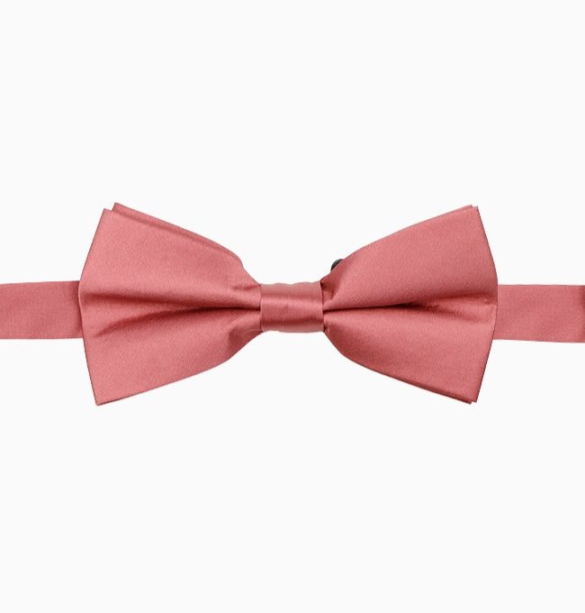 Noeud Papillon Rose Nude Homme en Polyester