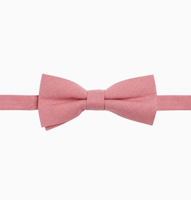 Noeud Papillon Rose Enfant en Coton