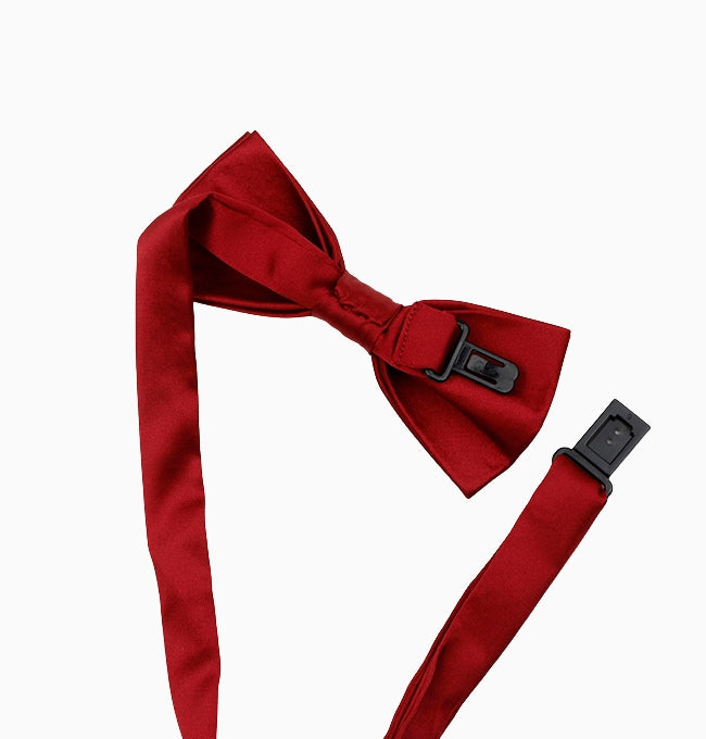 Noeud Papillon Rouge Passion Enfant en Polyester