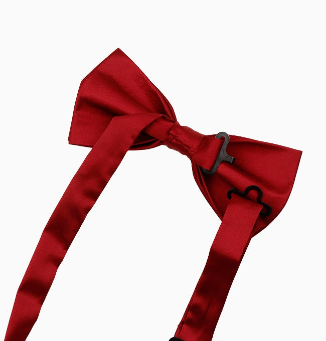 Noeud Papillon Rouge Passion Homme en Polyester