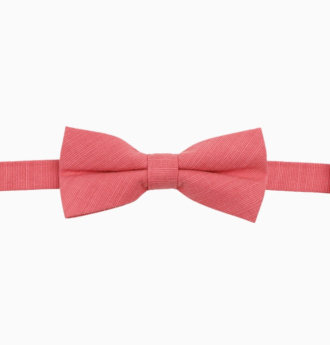 Noeud Papillon Terracotta Rosé Enfant en Coton