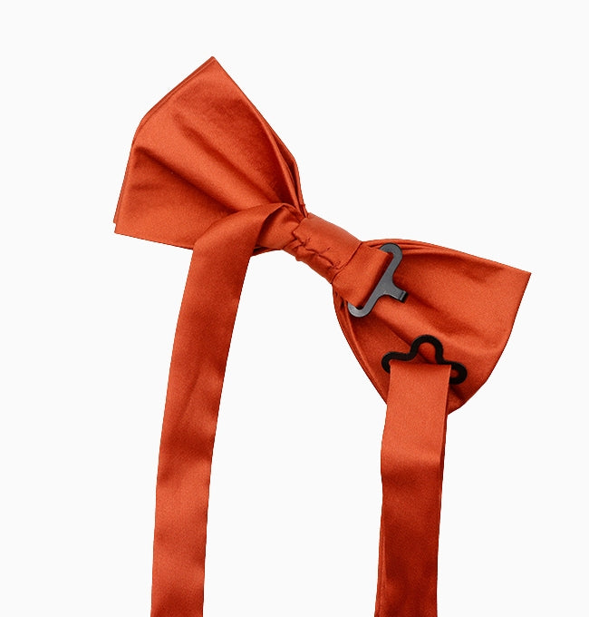 Noeud Papillon Terracotta Homme en Polyester
