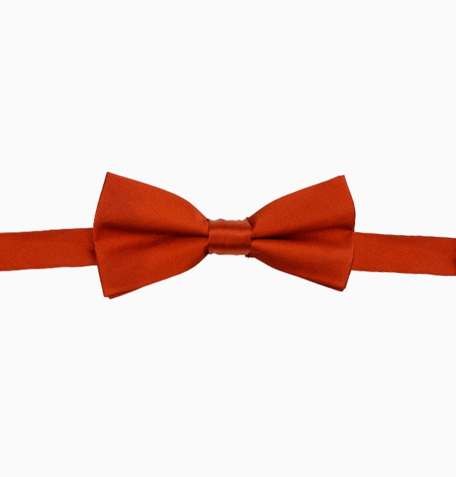Noeud Papillon Terracotta Terre Enfant en Polyester