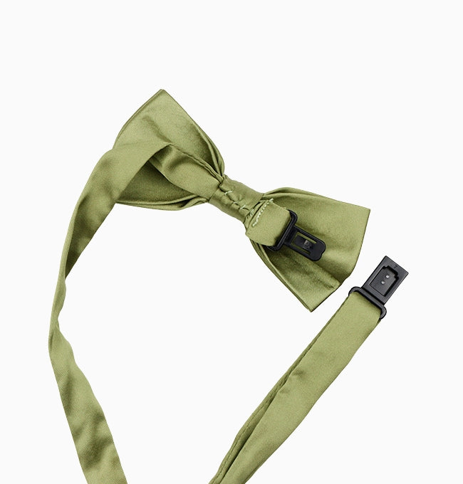 Noeud Papillon Vert Amande Enfant en Polyester