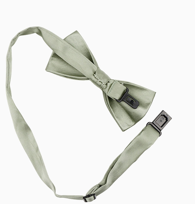 Noeud Papillon Vert Forêt Enfant en Polyester
