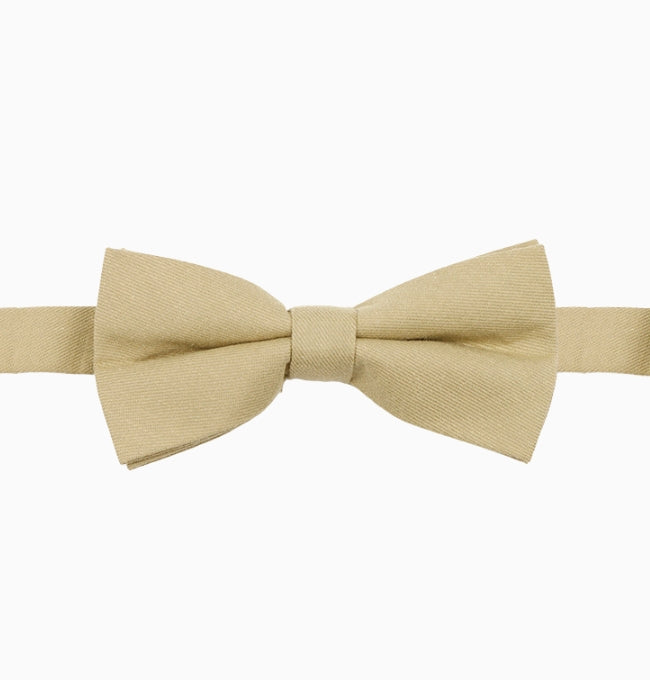 Noeud Papillon Vert Olive Homme en Coton Côtelé