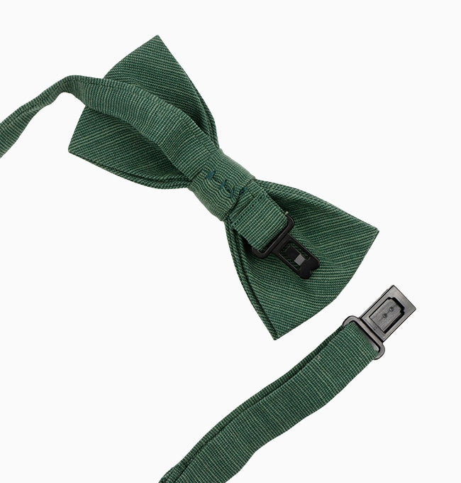 Noeud Papillon Vert Sapin Enfant en Coton