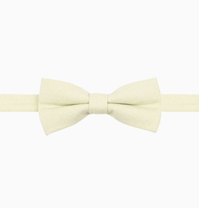 Noeud Papillon Vert Pâle Enfant en Coton Côtelé
