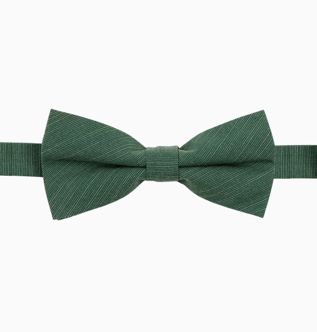 Noeud Papillon Vert Sapin Homme en Coton