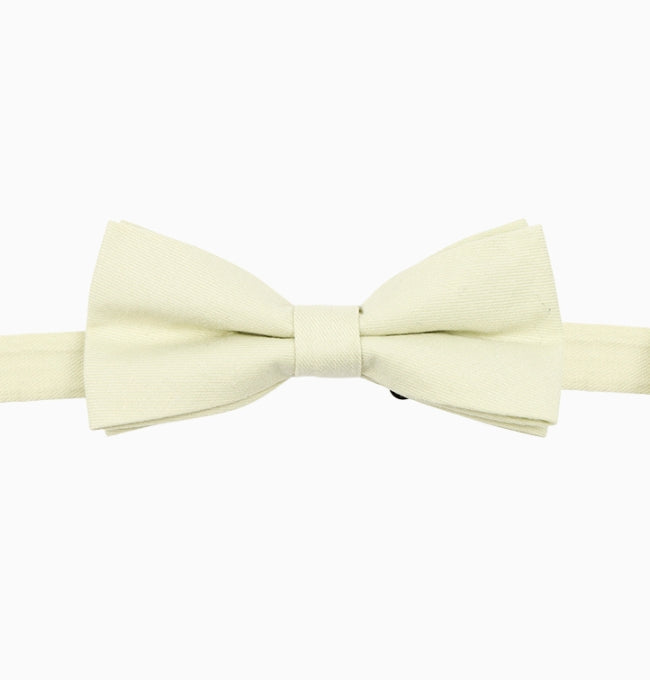 Noeud Papillon Vert Pâle Homme en Coton Côtelé