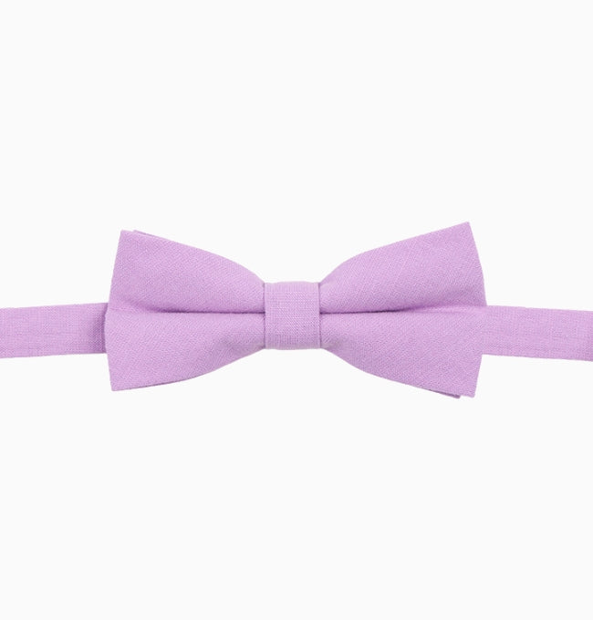 Noeud Papillon Violet Enfant en Coton