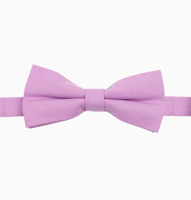 Noeud Papillon Violet Homme en Coton Côtelé
