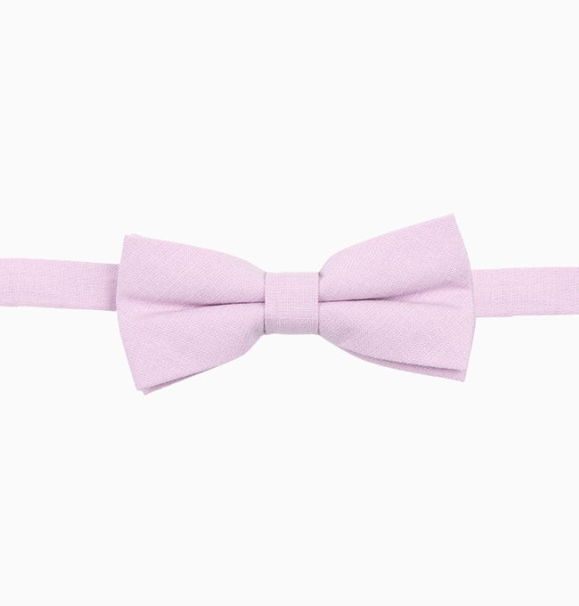 Noeud Papillon Violet Pastel Enfant en Coton